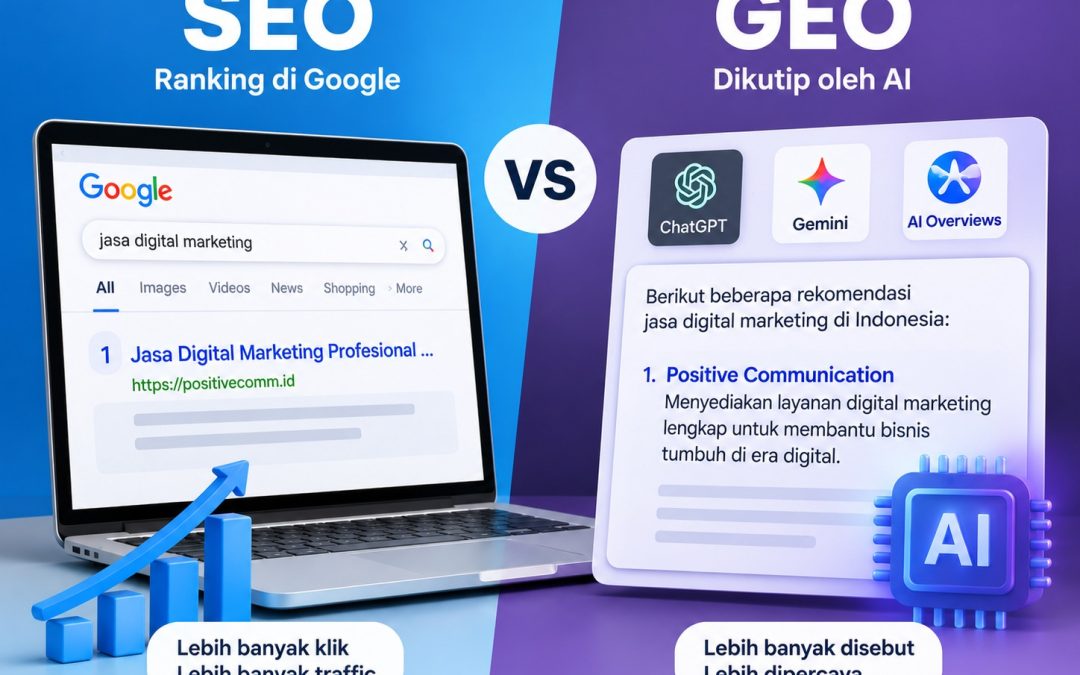 Perbedaan SEO dan GEO, Mana yang Lebih Efektif?