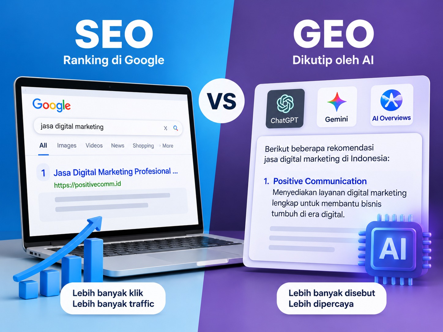 perbedaan SEO dan GEO